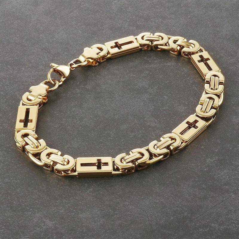 Valor Cross Link Bracelet : MB1S1078-G