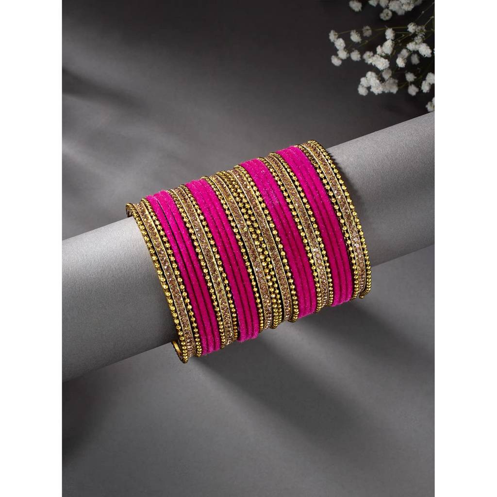Chuda Bangle Set Indian Traditional Bridal Dulhan Wedding Fashion Jewellery For Women : PF51B34RP