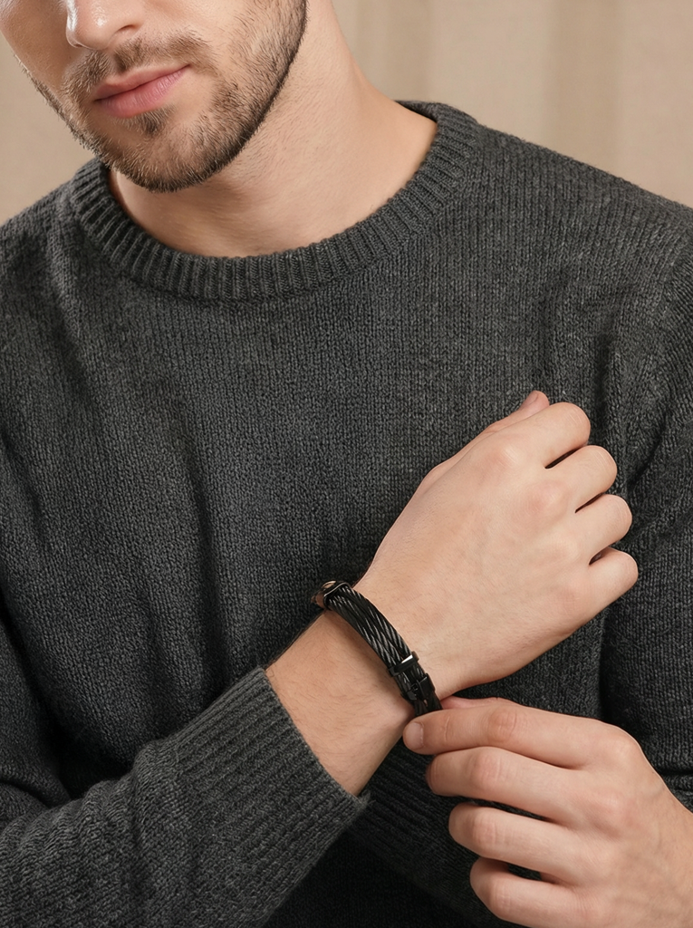 Carbon Wired Bracelet : Z-MN-BR-07