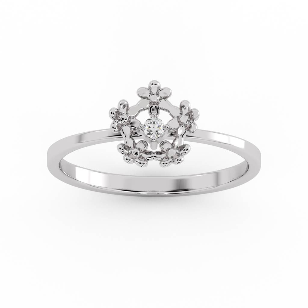 9K Bis Hallmarked Ring For Women/Girls | Avr1101 : AVR1101WC_8
