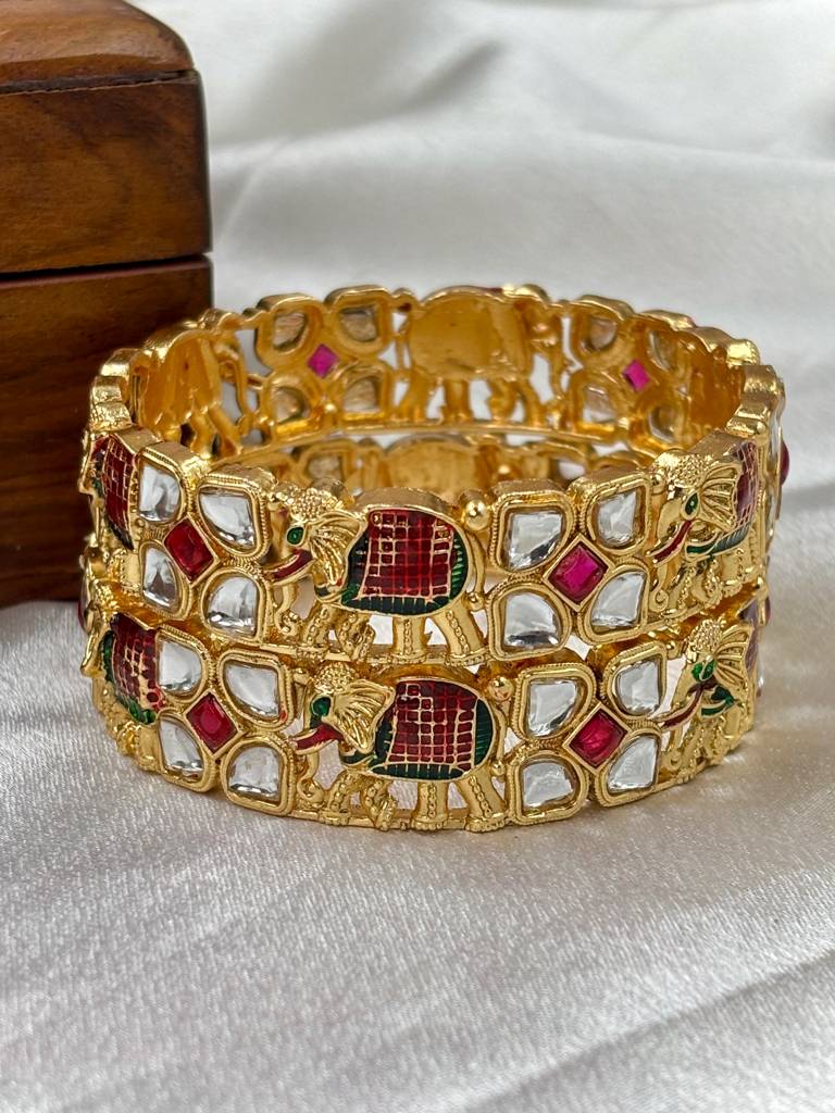 Kundan Hathi Kada For Brides : HB-92-2.6