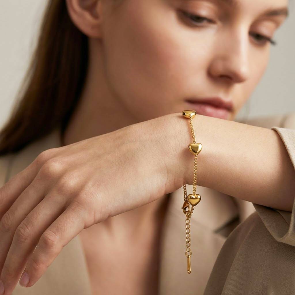 Gold Plated Fancy Openable Bracelet Fashion Jewellery For Women & Girls : PX9B216G