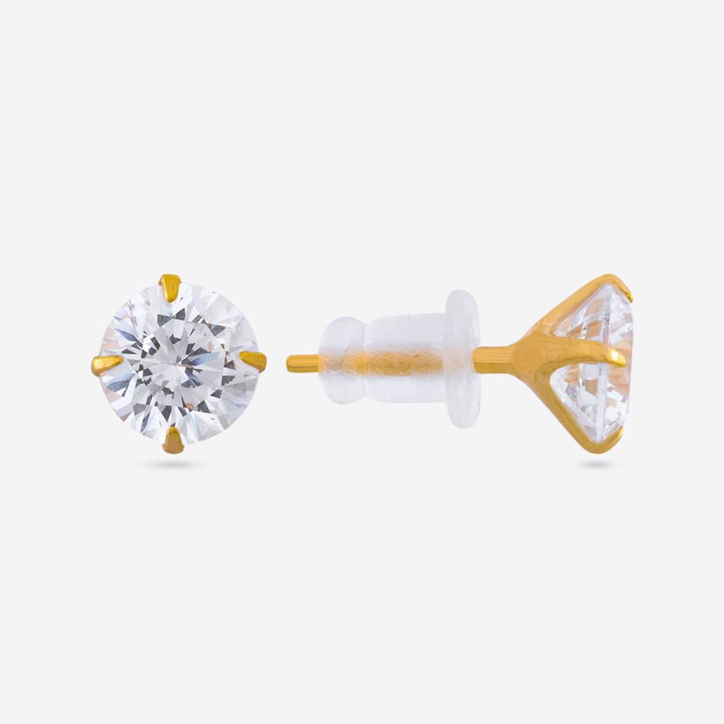 Office Wear Silver Earring - 466477 : 466477