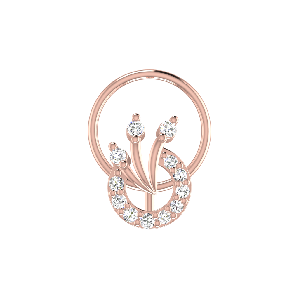 Avsar 9K Bis Hallmarked | Nosepin For Women/Girls |  Avno297 : AVNO297PC