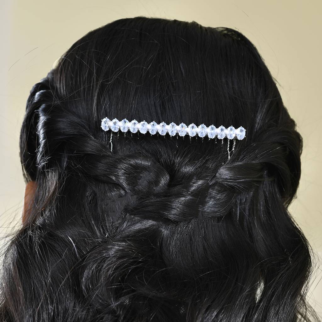 Royal Romance Blossom Comb Pin Hair Accessories : 8905124548709