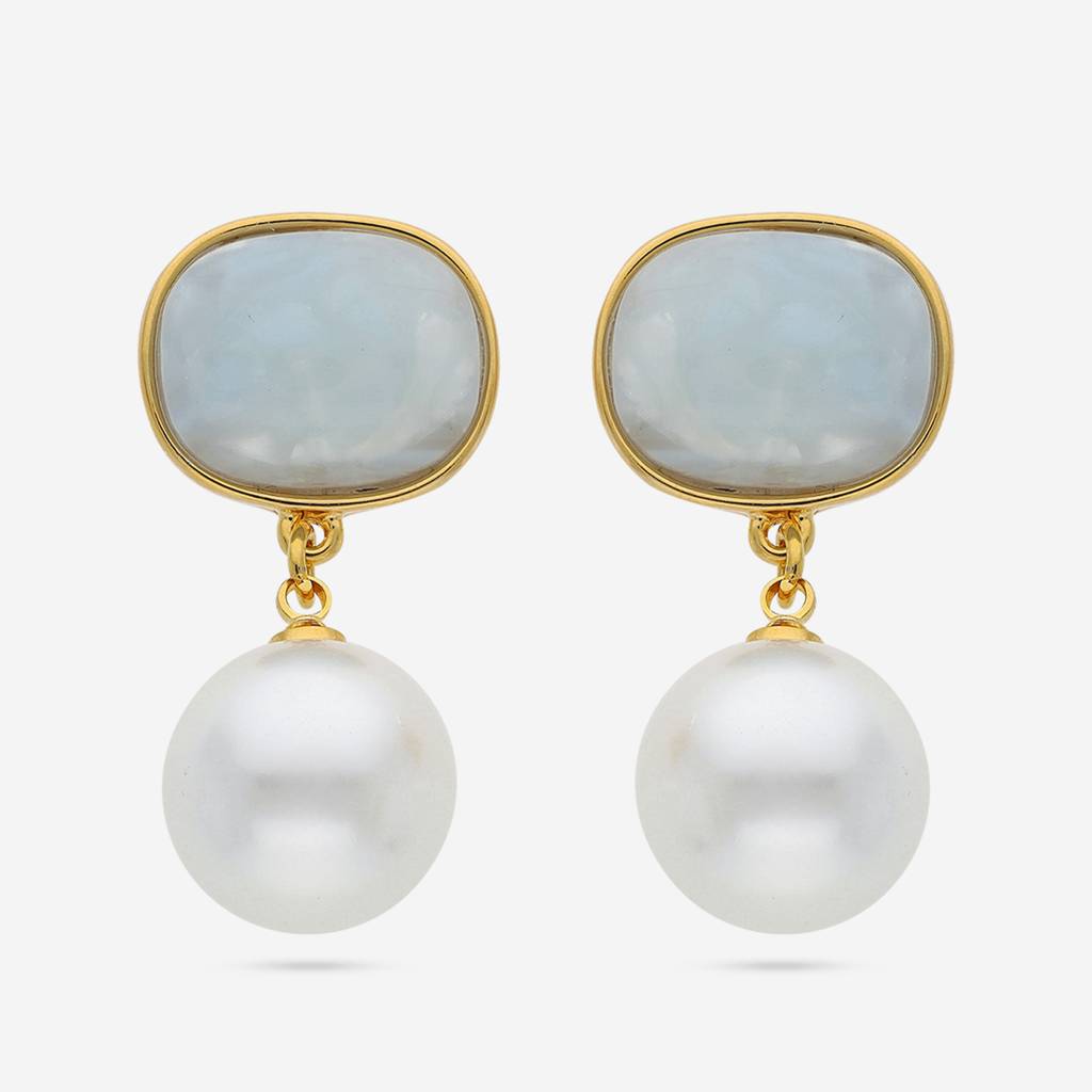 Gold - Plated Casual Wear Trendy Earring - 451033 : 451036