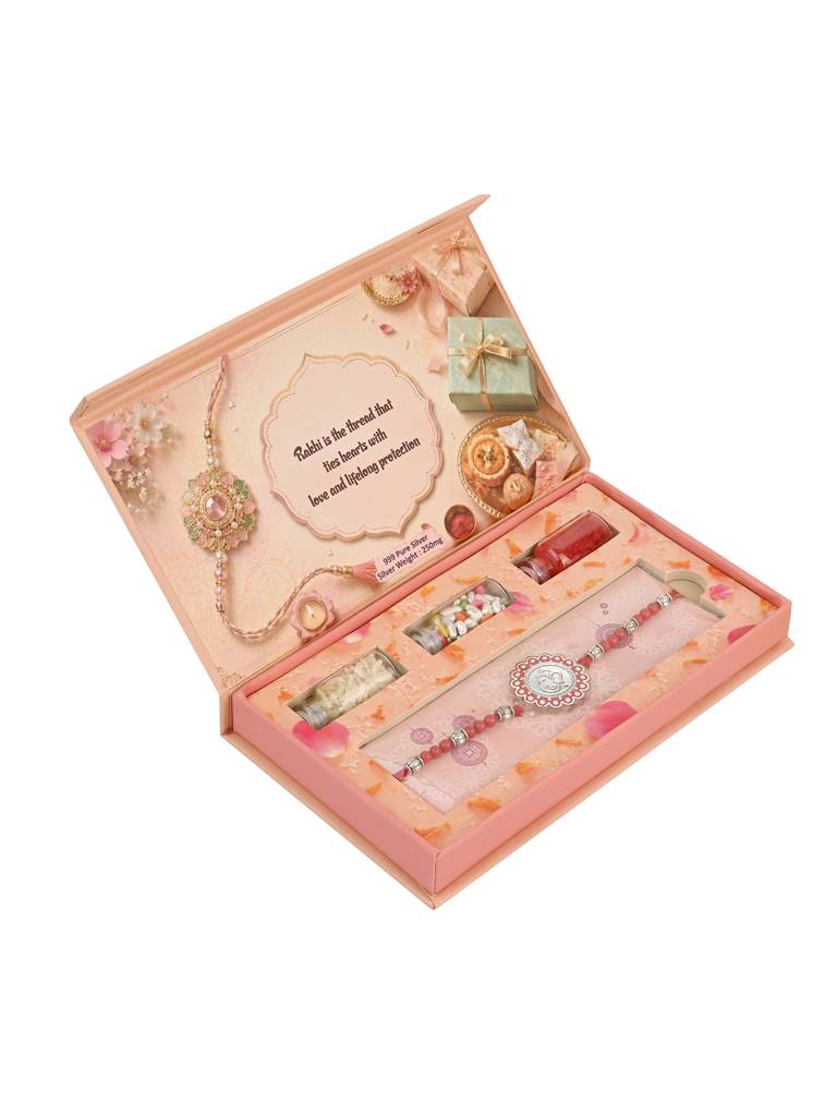 Ganesh Ji Rakhi Ritual Gift Box : BHRA511