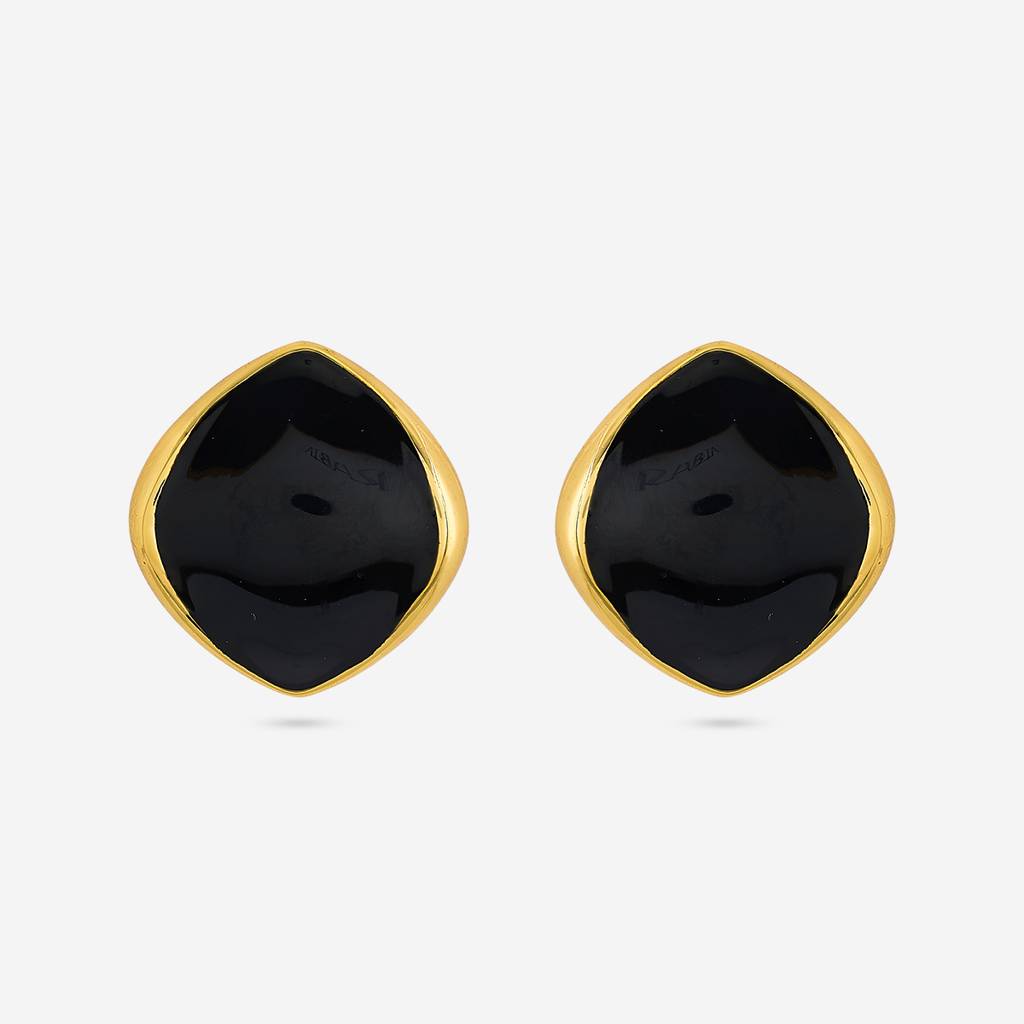 Black Gold - Plated Casual Wear Trendy Earring - 452894 : 452894