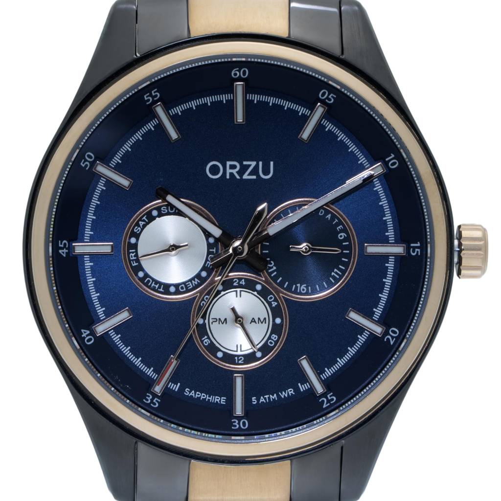Multifunction Dial Men'S Watch - Mm40051 | Stainless Steel Case & Solid Band | Sapphire Glass | Band Watch For Men : MM40054