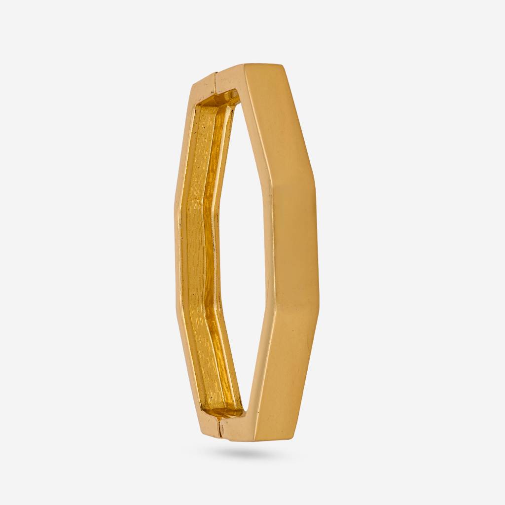 Gold - Plated Casual Wear Trendy Kada - 458953 : 458953