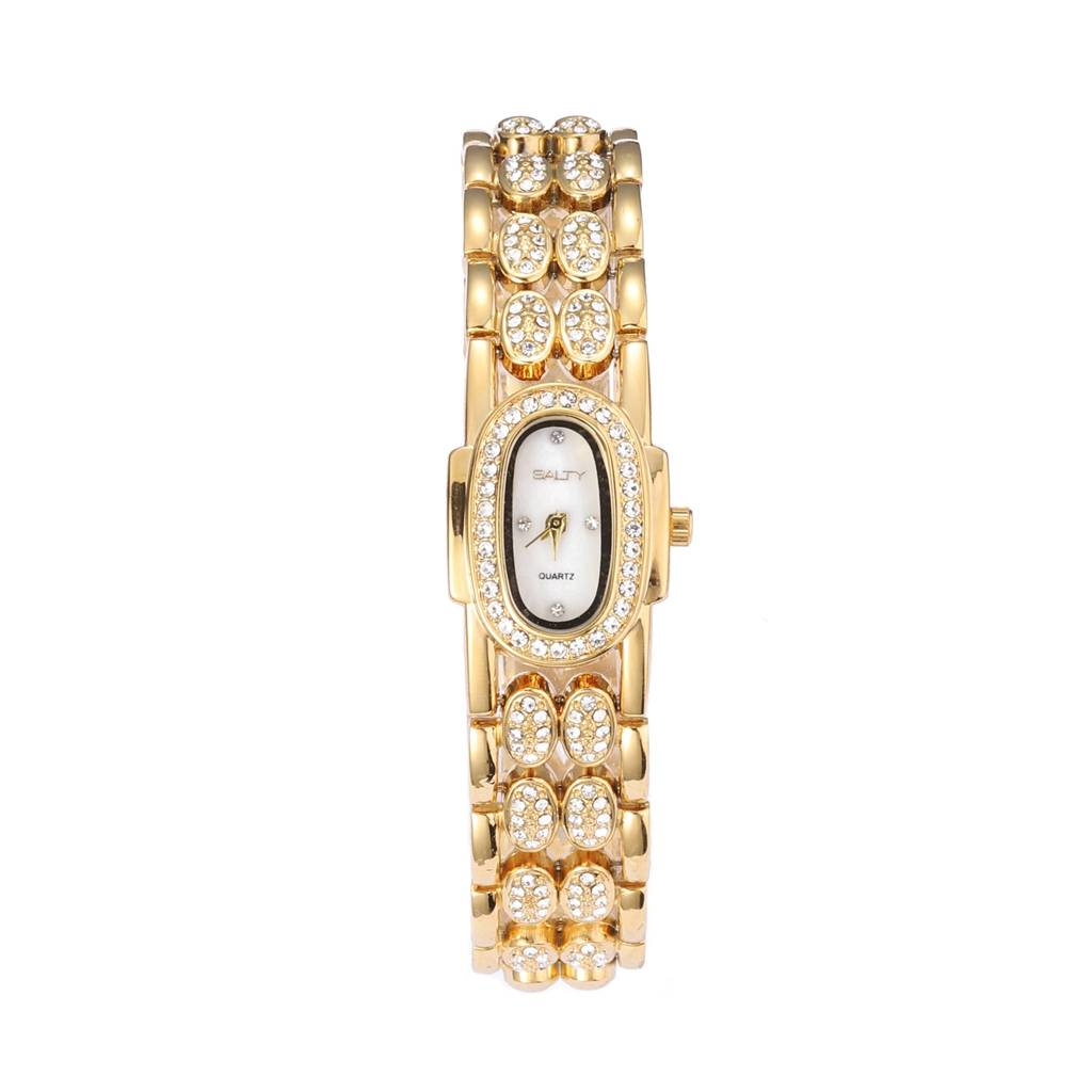 Mother Of Pearl Quartz Watch For Women : WT-S-0016-G-WH
