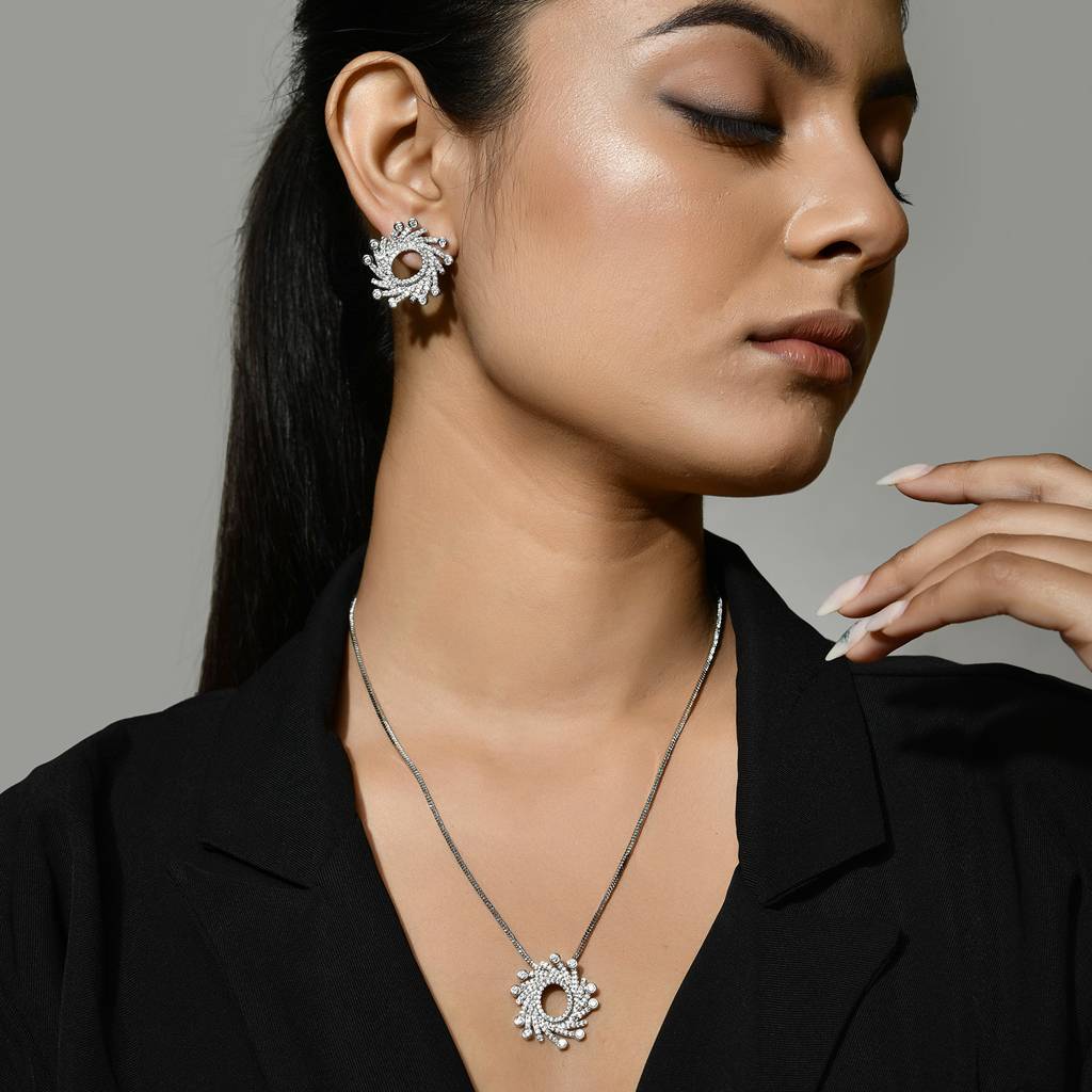 Fireworks Halo Glitter Pendant Set : 8905124545173