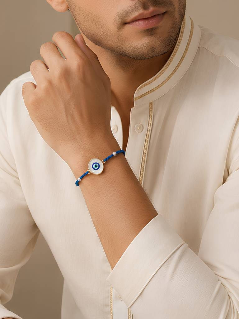 Lucky Evil Eye Raksha Bandhan Rakhi : YI24A1007A