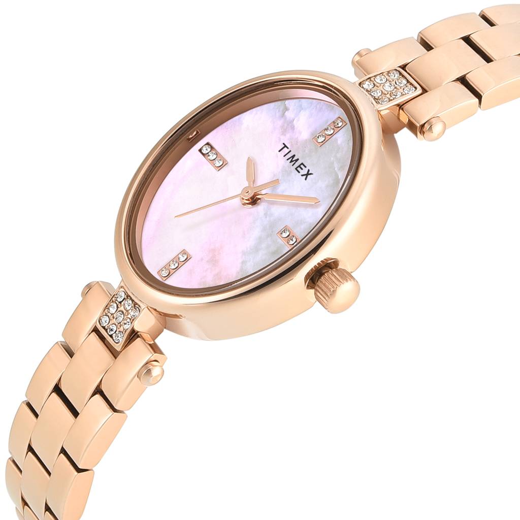 Timex Oval 23Mm Analog Women Watch : TWEL27200