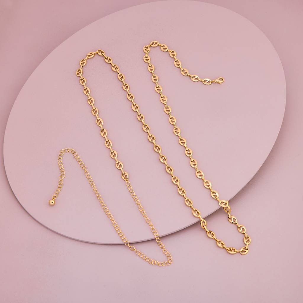 Gold - Plated Casual Wear Trendy Belt - 464245 : 464245