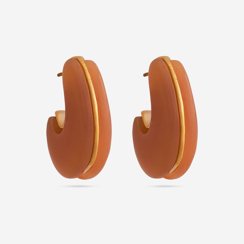 Gold - Plated Casual Wear Trendy Earring - 451281 : 451281