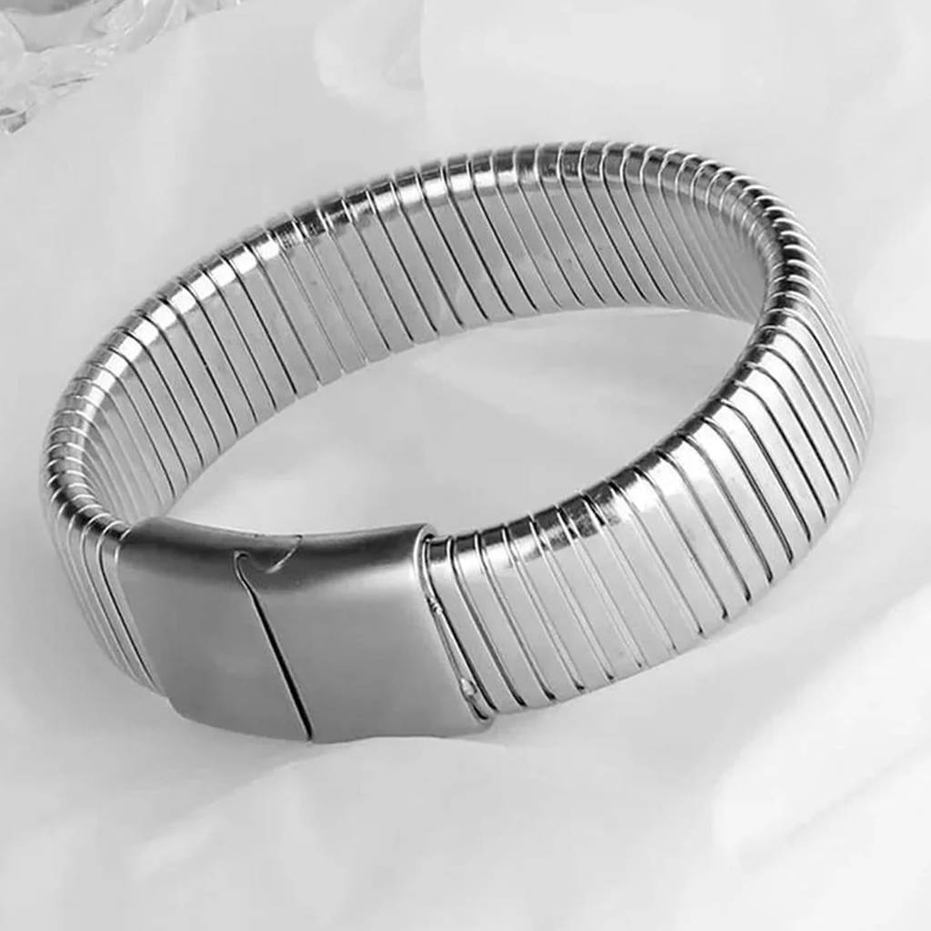 Silver Plated Fancy Openable Bracelet Contemporary Jewellery For Women & Girls : PX9B196S