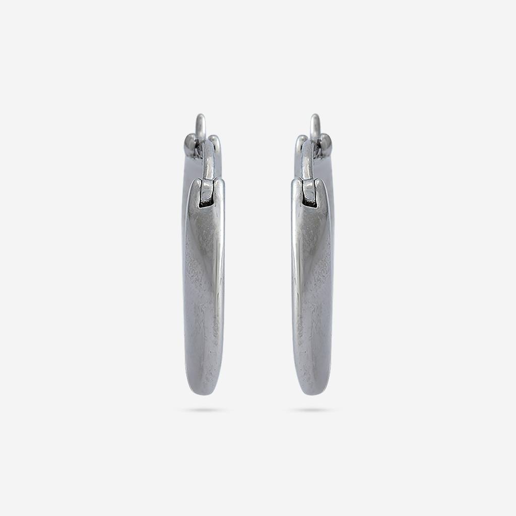 Rhodium - Plated Casual Wear Trendy Earring - 446793 : 446793