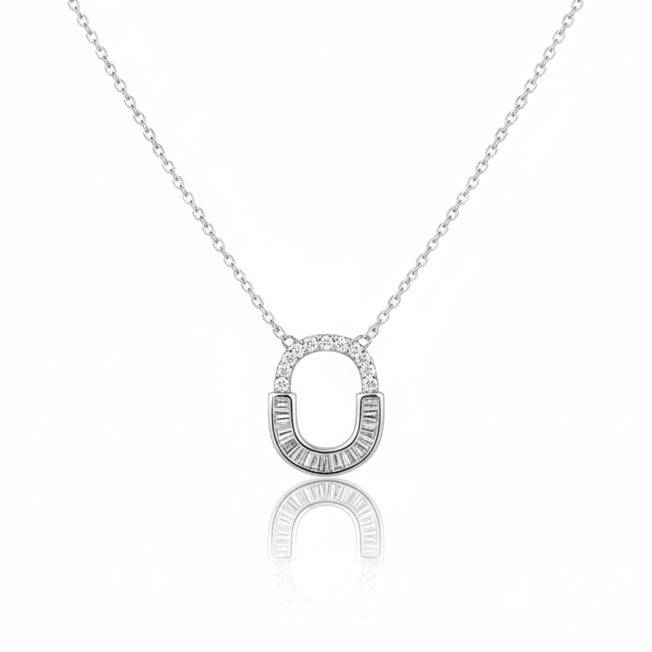 Diamond Arc Necklace : NG495A