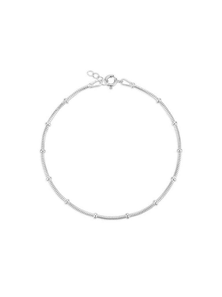 Beaded Snake Chain Bracelet : IOLB4010