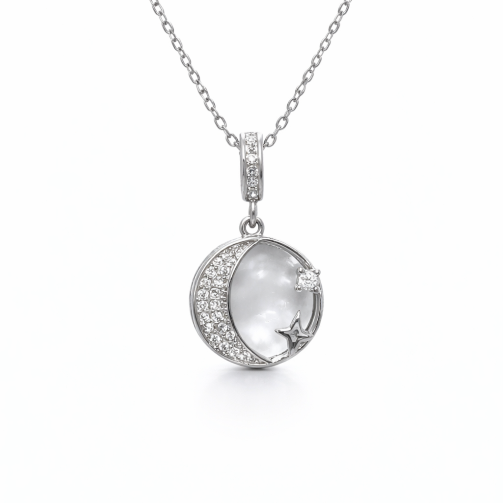 Imperial Sterling 925 Silver Necklace : NKL-210007