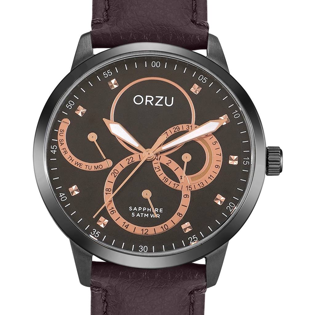 Multifunction Dial Men'S Watch - Mm40041 | Stainless Steel Case & Solid Band | Sapphire Glass | Band Watch For Men : MM40047