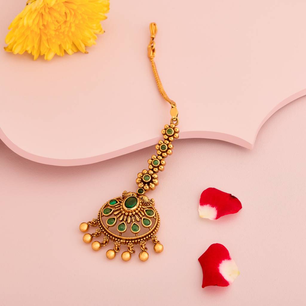 Plated Bridesmaid Antique Tikka - 469919 : 469920