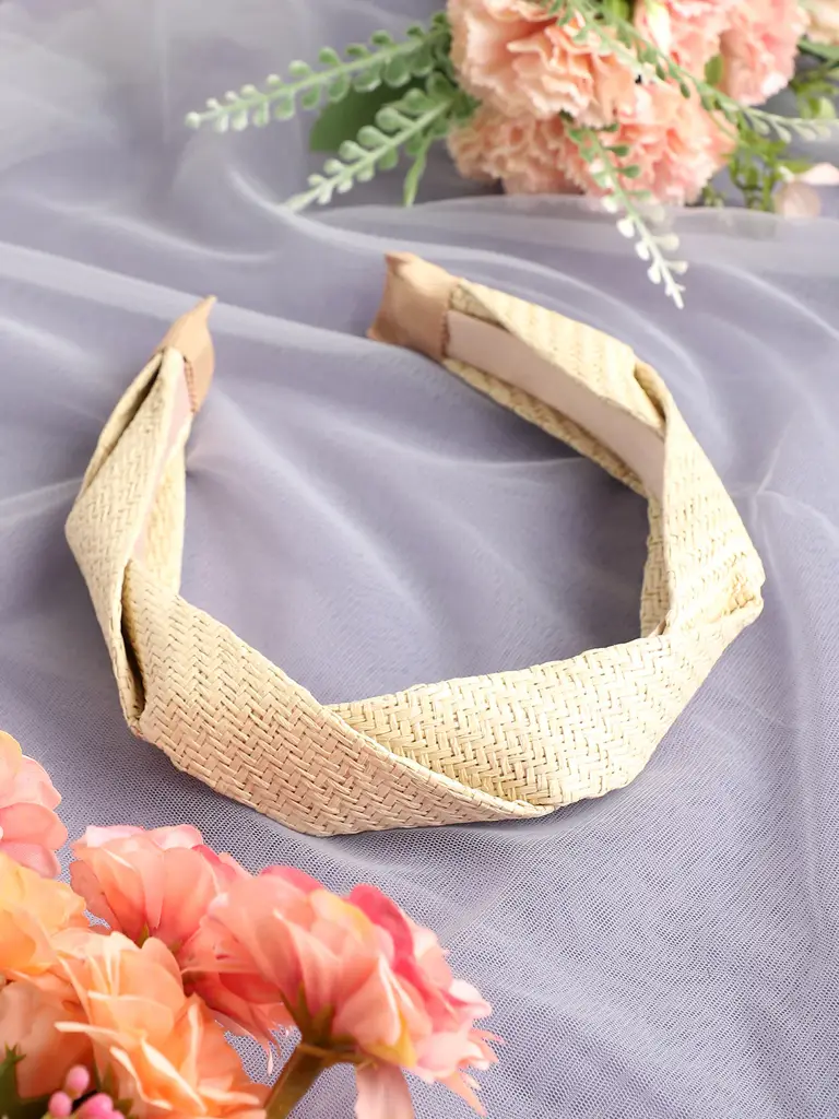 Imelda-Cream Color Hairband : SOHIBD9427