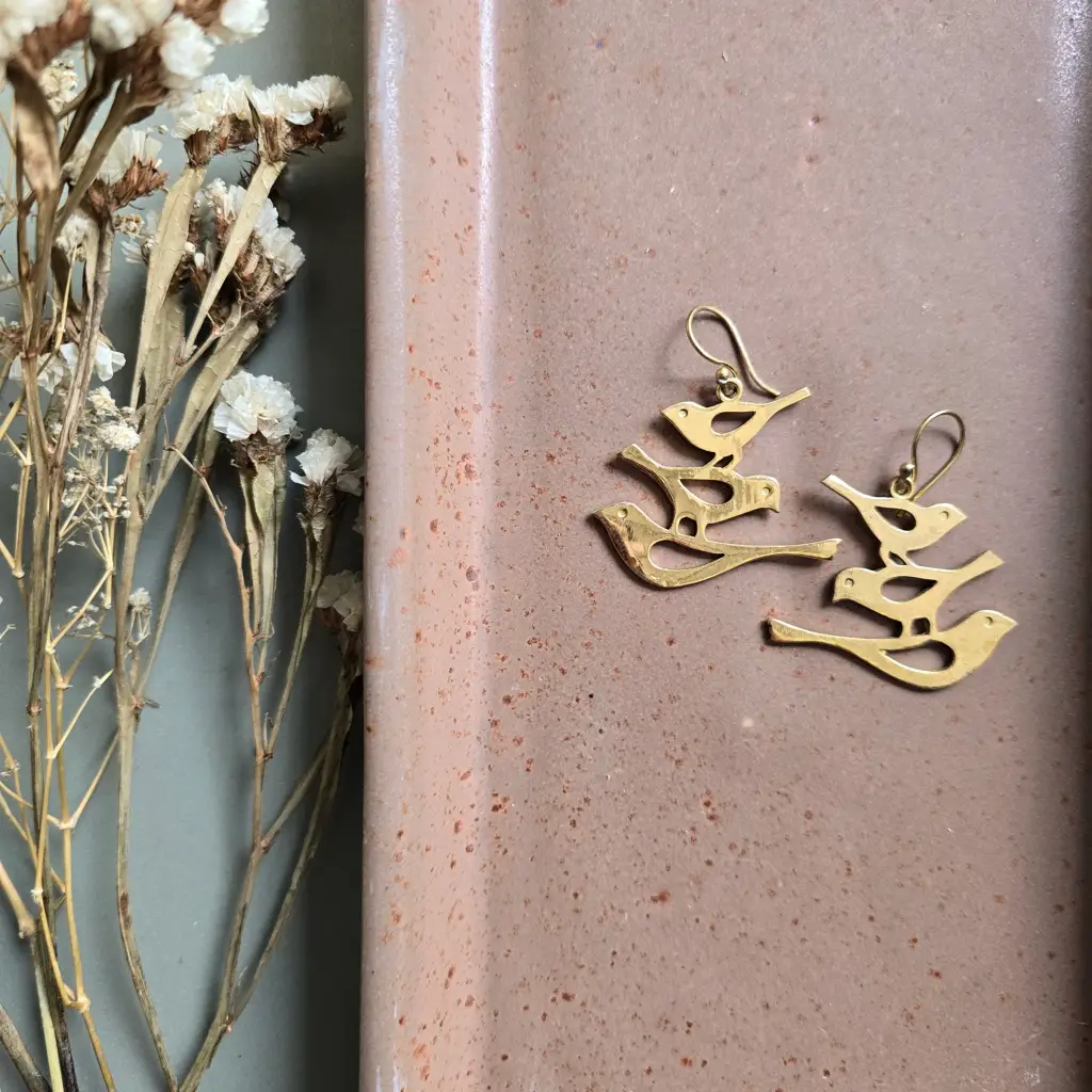 Bird Earrings : E28