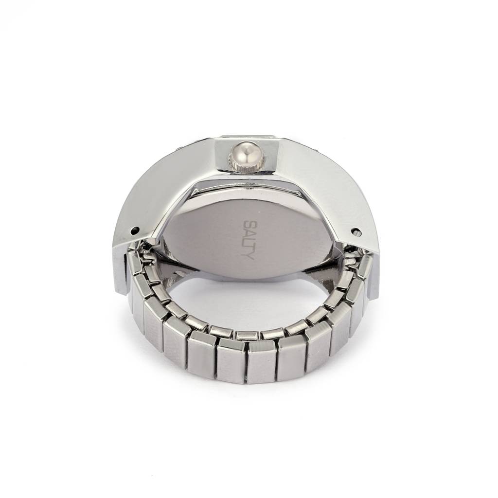 The Chuck And Blair Watch Ring For Couple : WTRC-008-WH-G-1