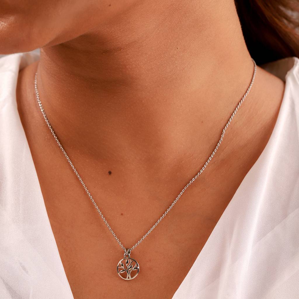 Sacred Symbols Tree Circle Pendant : 8905124580983