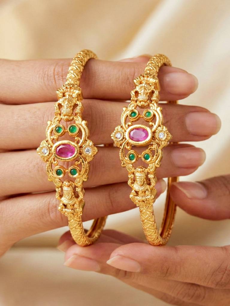 temple jewellery beads bangles and jewels