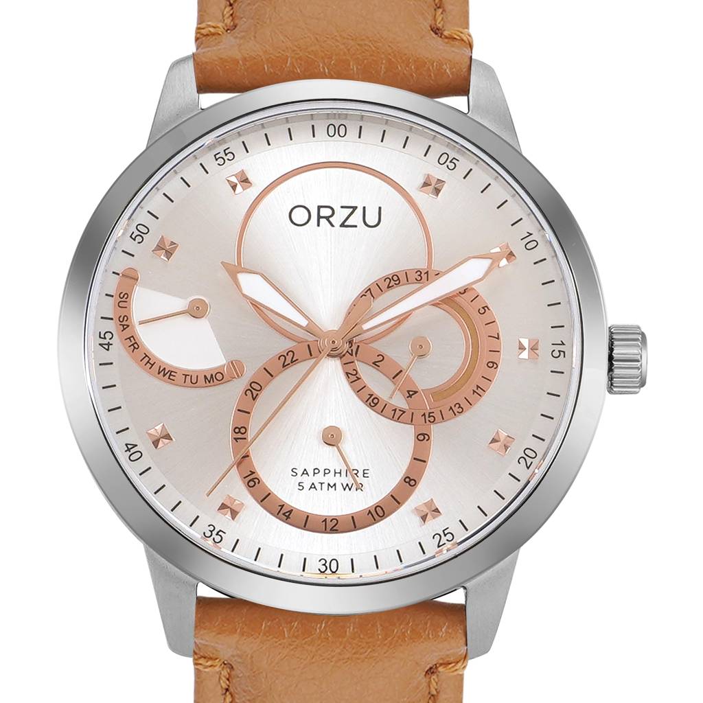 Multifunction Dial Men'S Watch - Mm40041 | Stainless Steel Case & Solid Band | Sapphire Glass | Band Watch For Men : MM40045