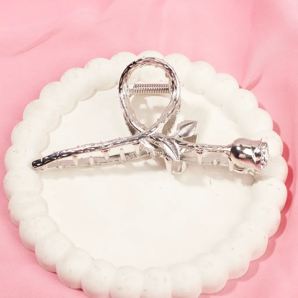 Garden Haze Silver Clip : HX-HP-S-0052-S