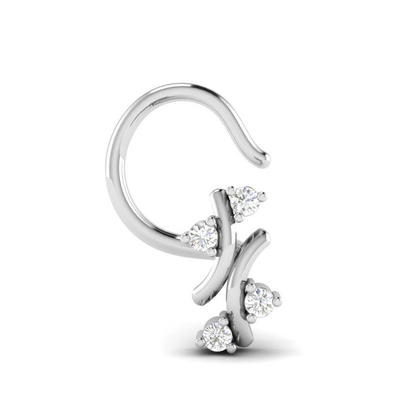 Avsar 9K Bis Hallmarked | Nosepin For Women/Girls |  Avno050 : AVNO050WC