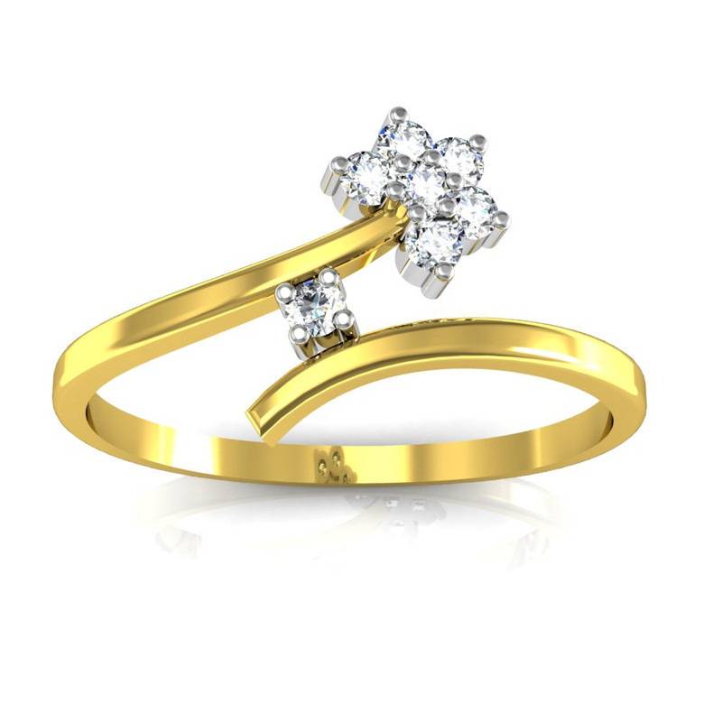 9K Bis Hallmarked Ring For Women/Girls | Bgr004 : BGR004YC_8
