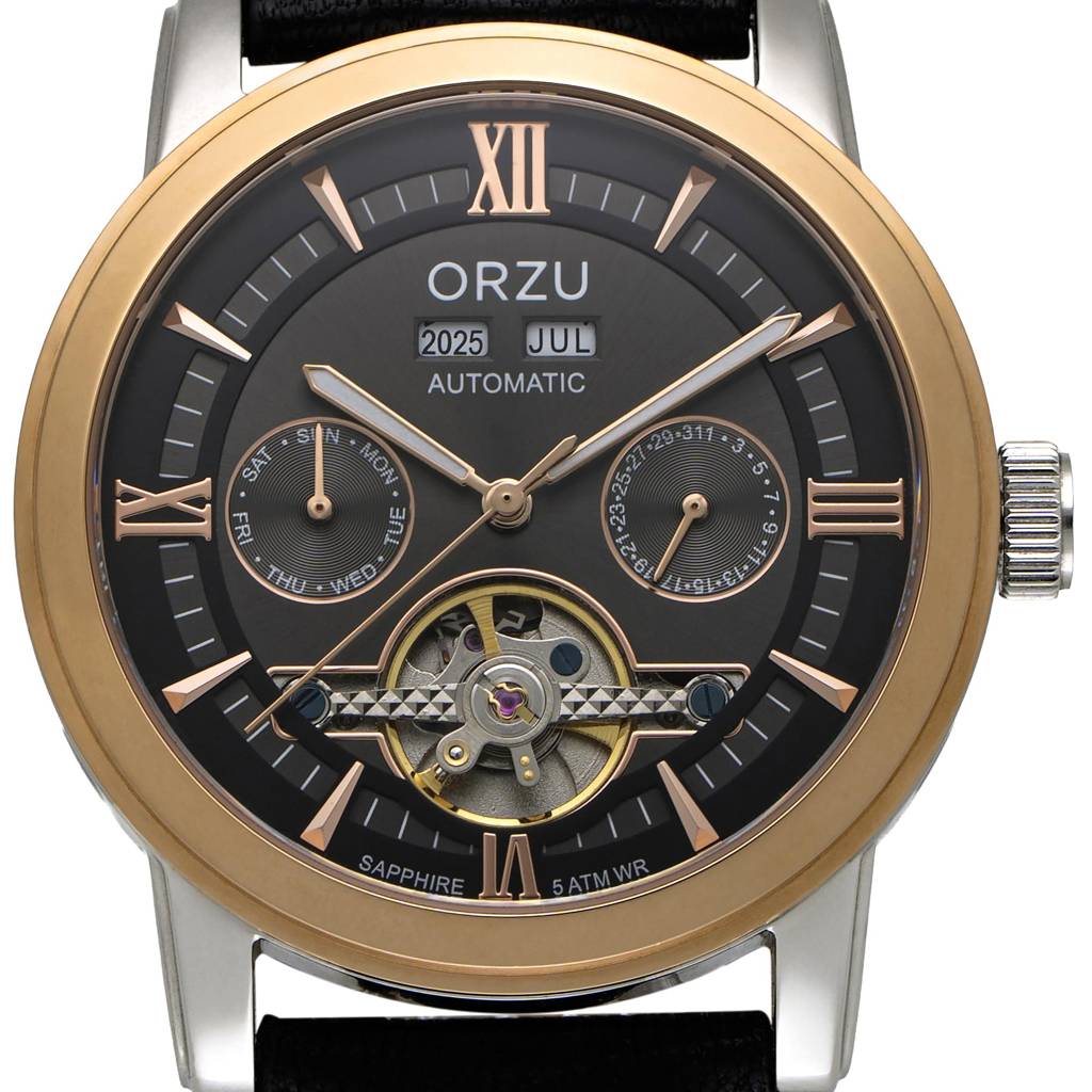 ORZU Automatic Dial Men'S Watch - Mt60031 | Stainless Steel Case ...