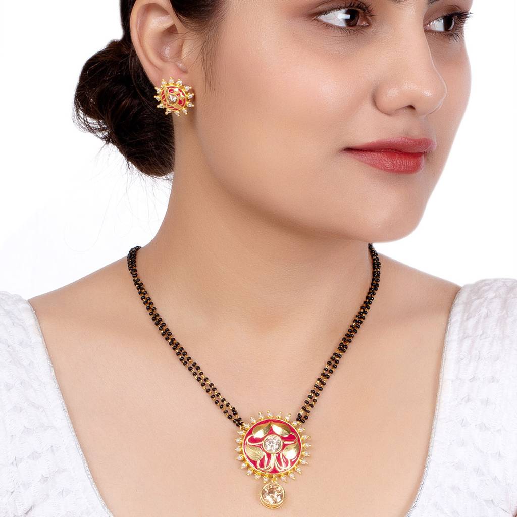 Apsara Double String Mangalsutra Set : 8905124133905