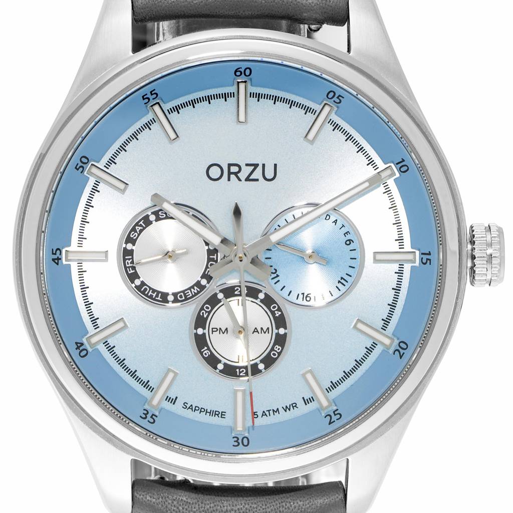 Multifunction Dial Men'S Watch - Mm40051 | Stainless Steel Case & Solid Band | Sapphire Glass | Band Watch For Men : MM40055