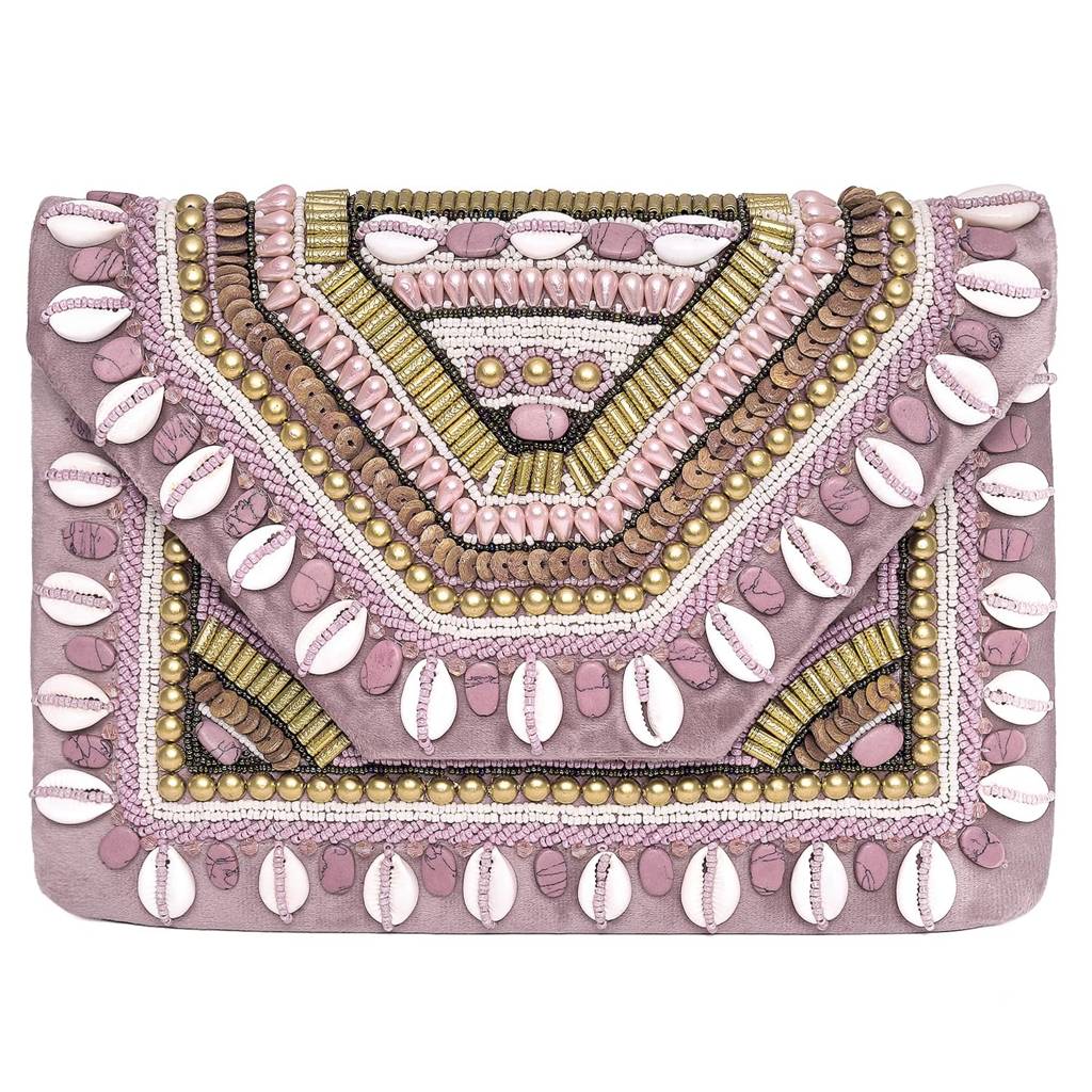 Clutch Purses For Women Handmade Evening Sling Handbag Stylish Bridal Fashion Clutch Bag For Girls (C156G) : C156P