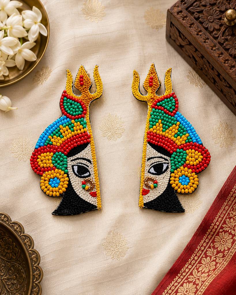 Trishul Durga Ear Rings : ER098