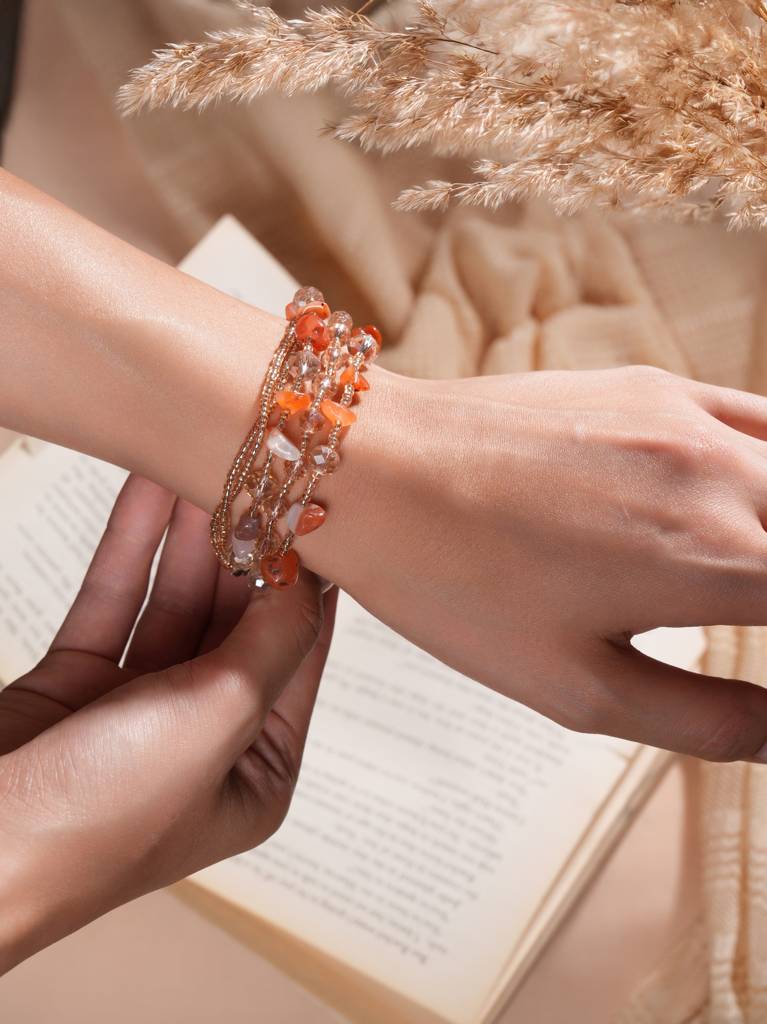 Sunstone Tumble Bracelet : Z-BB-BR-02