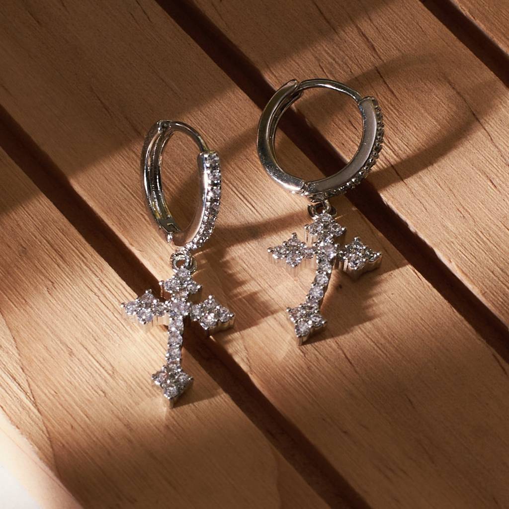 Celestial Cross Earrings : ME2C0200