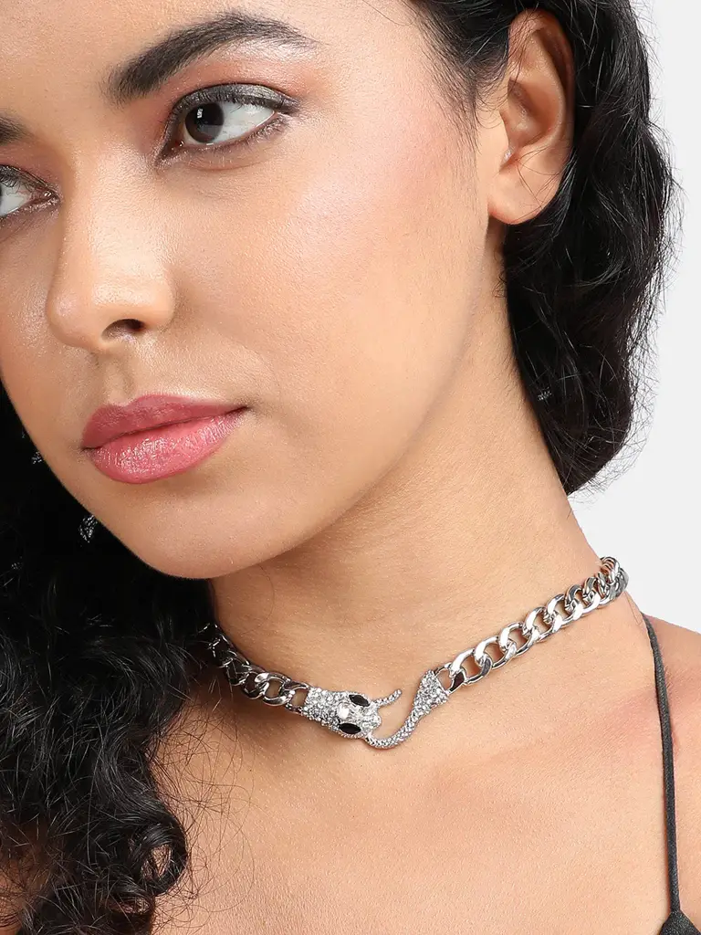Vienne-Women'S Crystal Snakehead Necklace : SOHINC8434