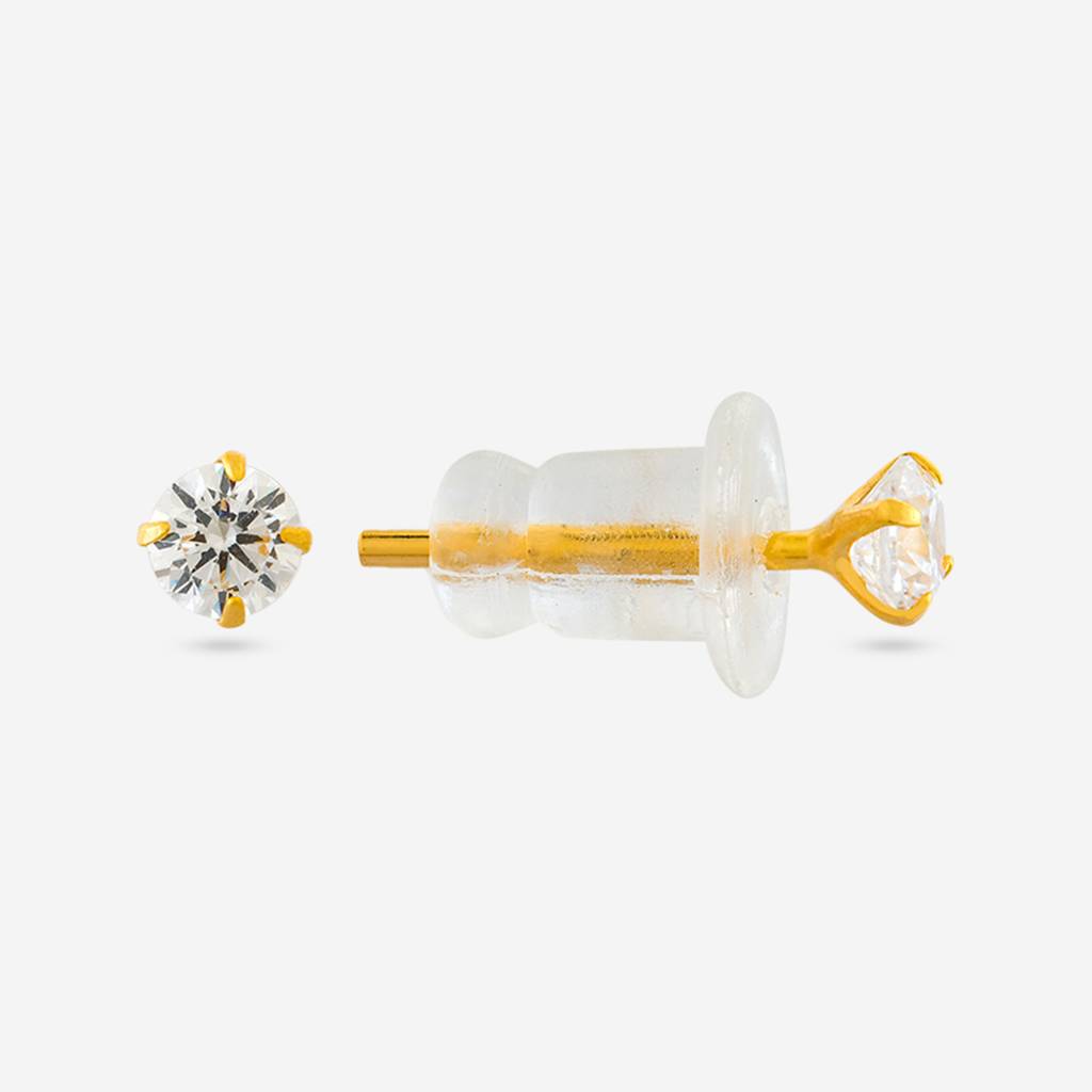 Office Wear Silver Earring - 465756 : 465756