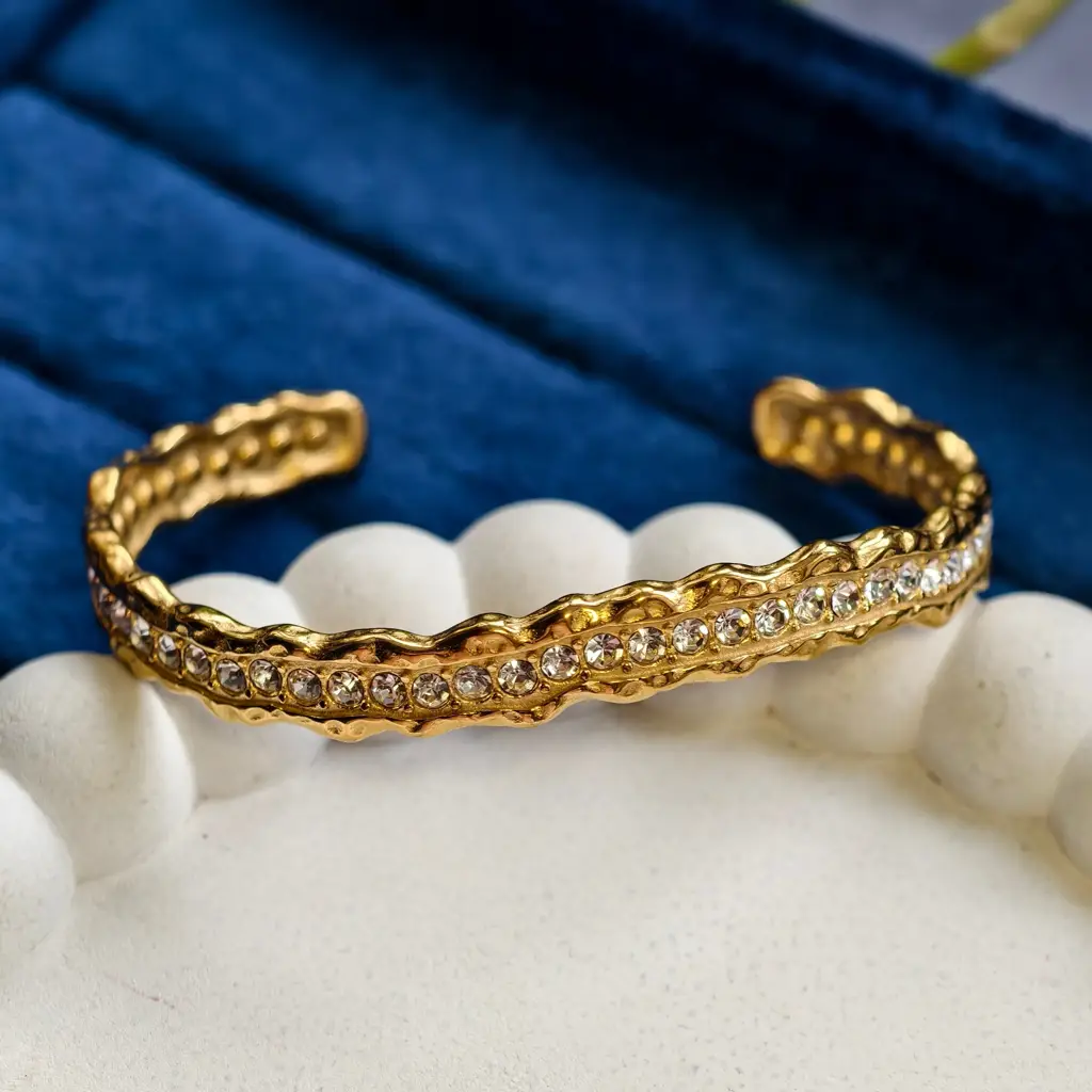 Sera Serpent Wave Cuff : PST088