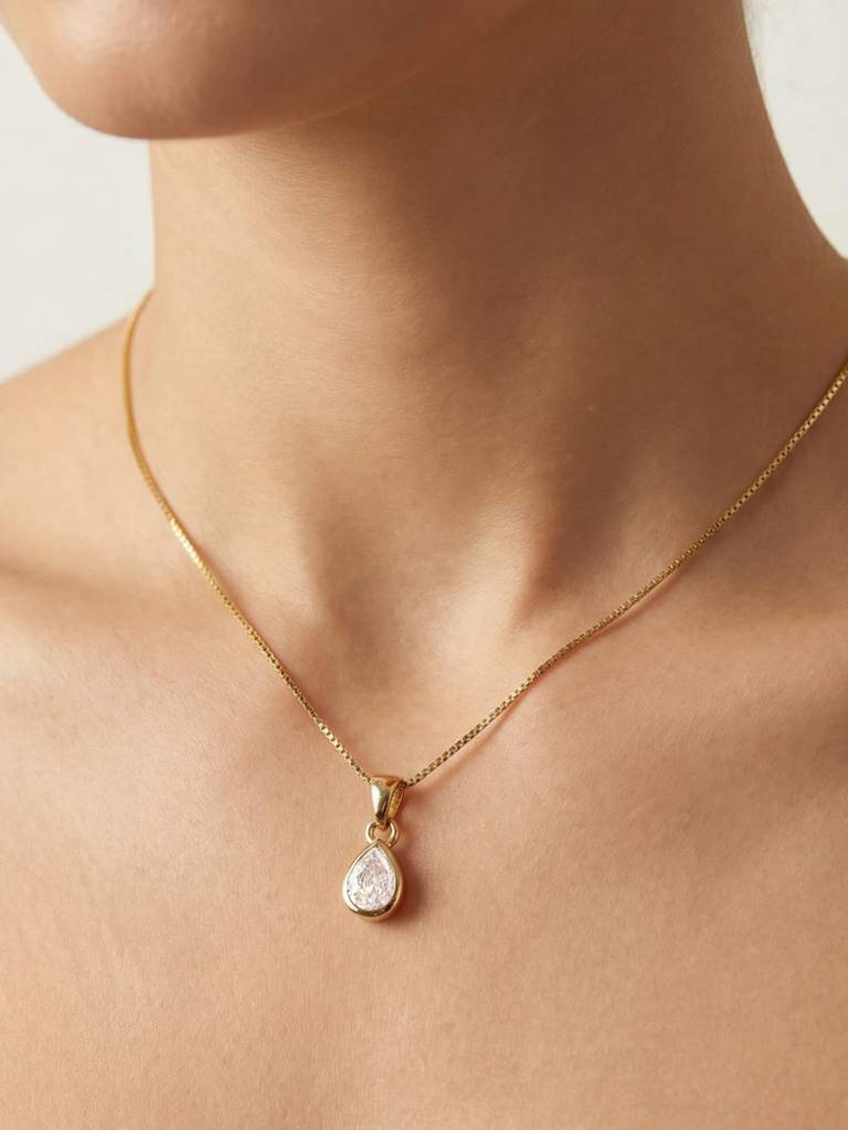 April Birthstone Necklace : BBSNC51