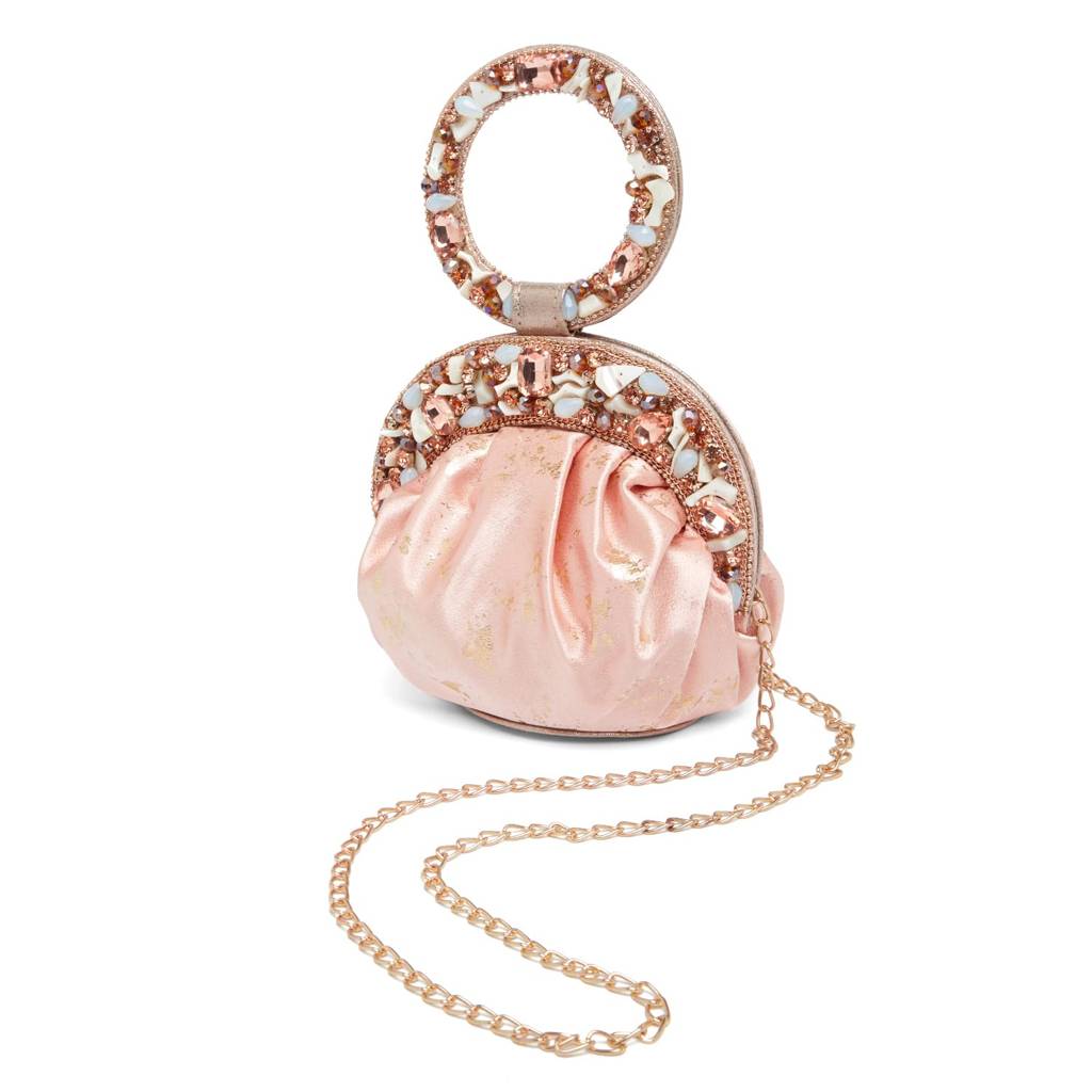 Ethnic Stylish Potli Bag For Women Handmade Purse Evening Handbags Stylish Bridal Fashion Clutch Bag Gift For Girls  : P103PCH