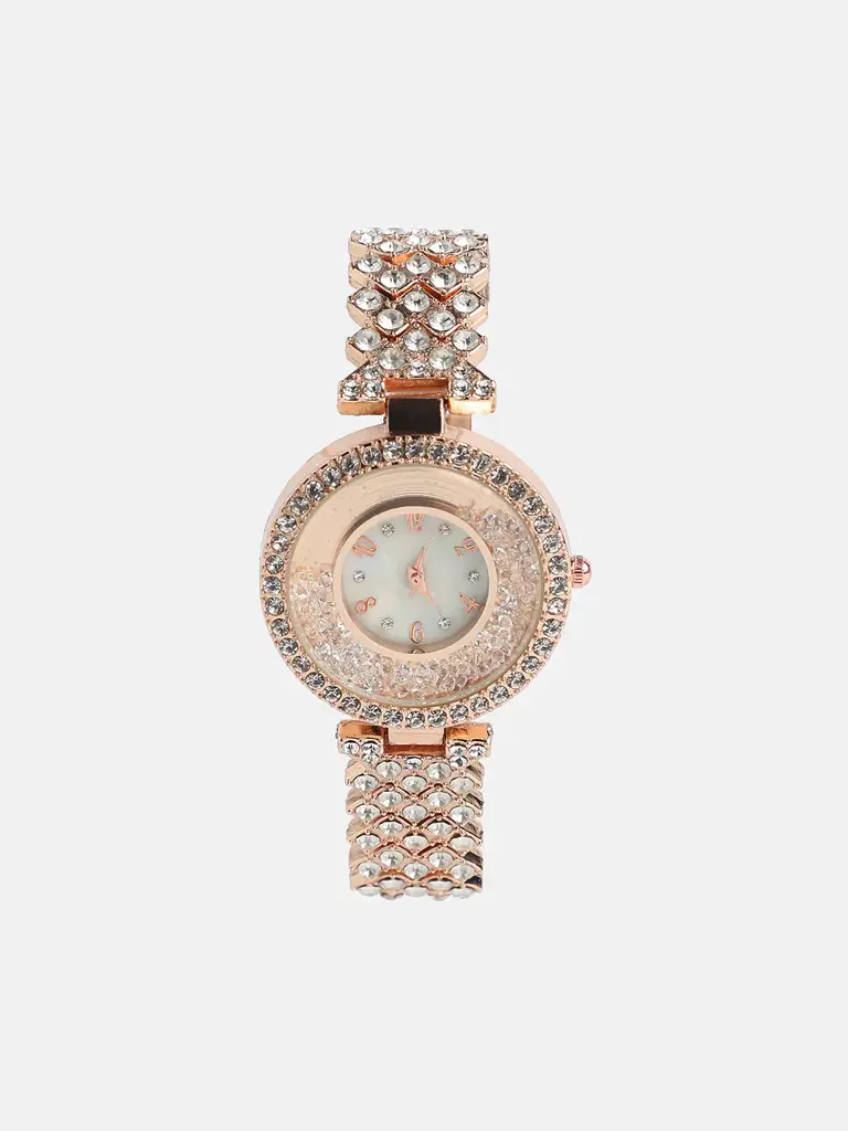 Women'S Round Dial Watch With Chain Strap : HSWC1068