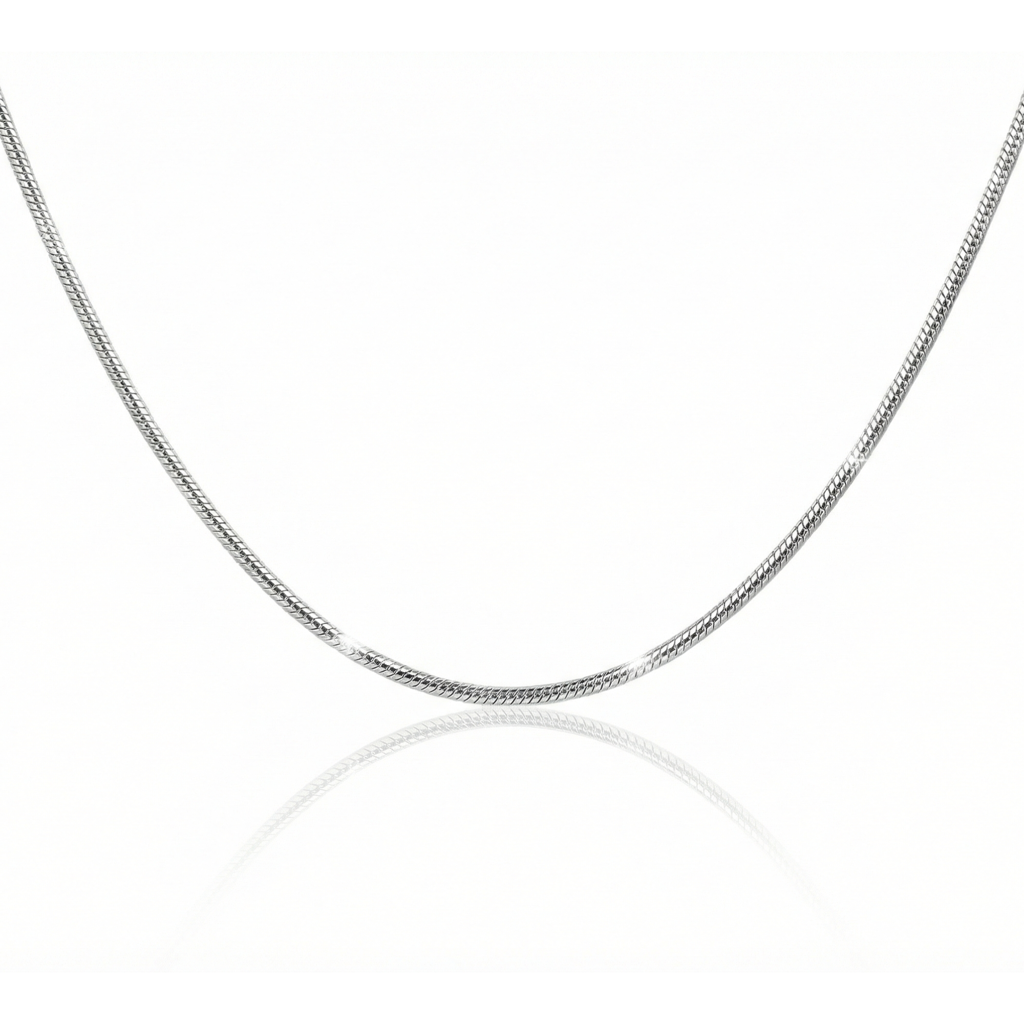 925 Silver Verite Mirror-Finish Chain : CHN-140013